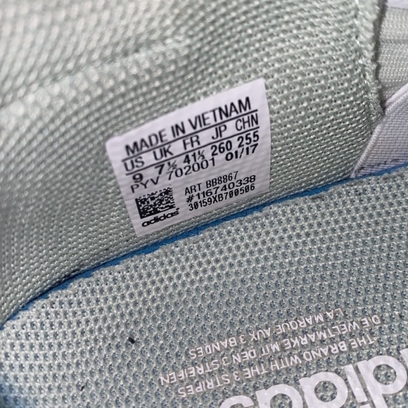 Mint Green Adidas Tubular Shadow - 9W - Picture 4 of 5